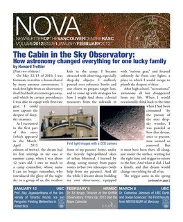 The Cabin in the Sky Observatory: How Astronomy Changed Everything for One Lucky Family by Howard Trottier (Part Two of Three) Kids in the Camp