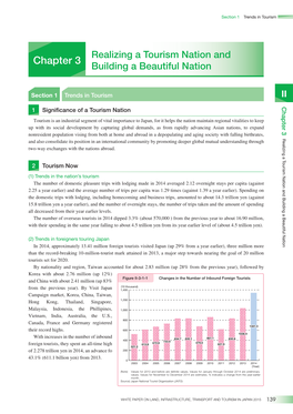 Chapter 3. Realizing a Tourism Nation and Building a Beautiful Nation
