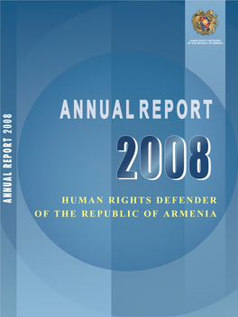 Annual Report on the Activities of the Human Rights Defender in 2008