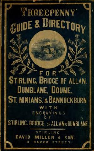 Threepenny Guide & Directory for Stirling, Bridge of Allan