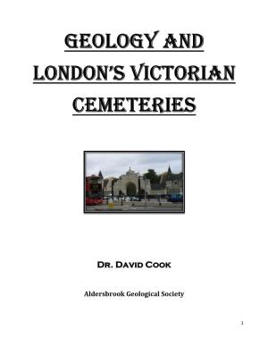 Geology and London's Victorian Cemeteries