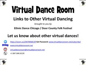 Links to Other Virtual Dancing Opportunities