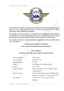 Final Report Boeing 747-412F TC-MCL 1