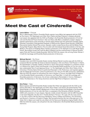 Meet the Cast of Cinderella