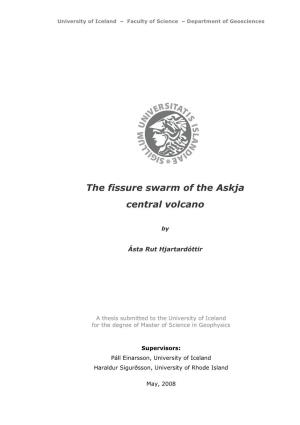 The Fissure Swarm of the Askja Central Volcano