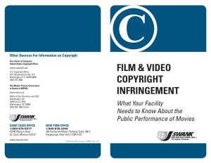 Film & Video Copyright Infringement