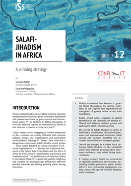 SALAFI- JIHADISM in AFRICA BRIEF / 12 June 2021