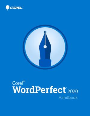 Corel® Wordperfect® Office 2020 Handbook