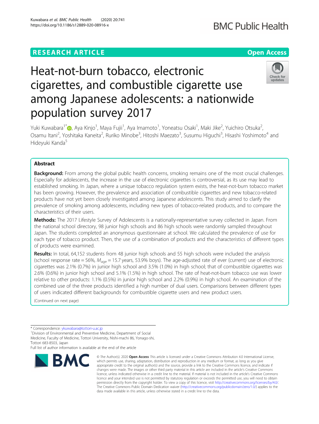 Heat-Not-Burn Tobacco, Electronic Cigarettes, and Combustible