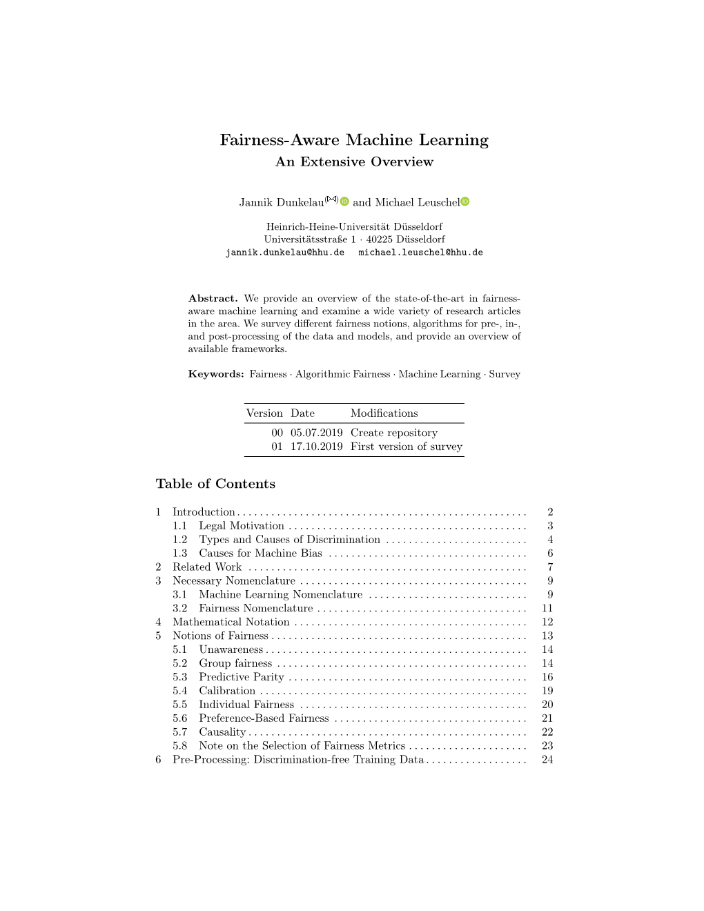 Fairness-Aware Machine Learning an Extensive Overview