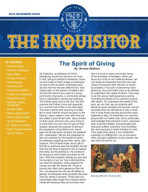 Seton Inquisitor 2018 Dec Issue