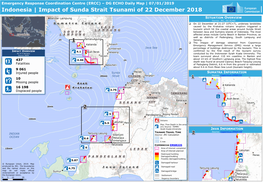 Indonesia | Impact of Sunda Strait Tsunami of 22 December 2018