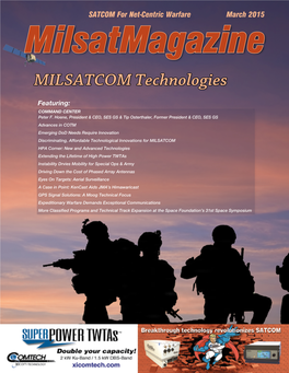 MILSATCOM Technologies