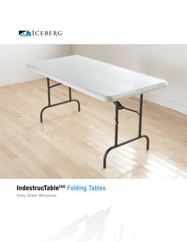 Indestructabletoo Folding Tables Strong