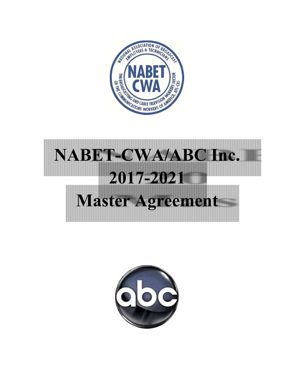 Nabet-Abc Master Agreement