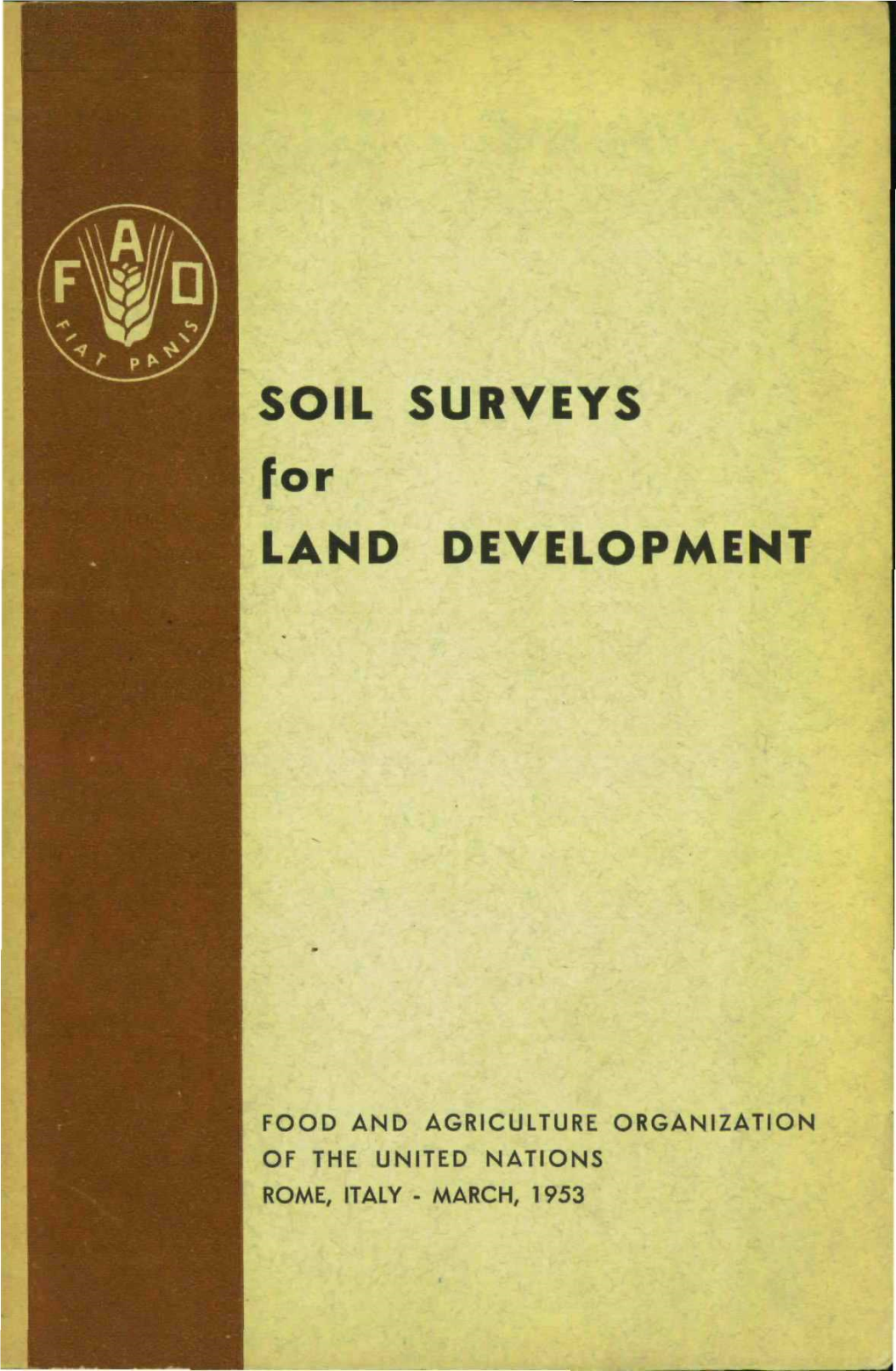 Soil Surveys Land Development