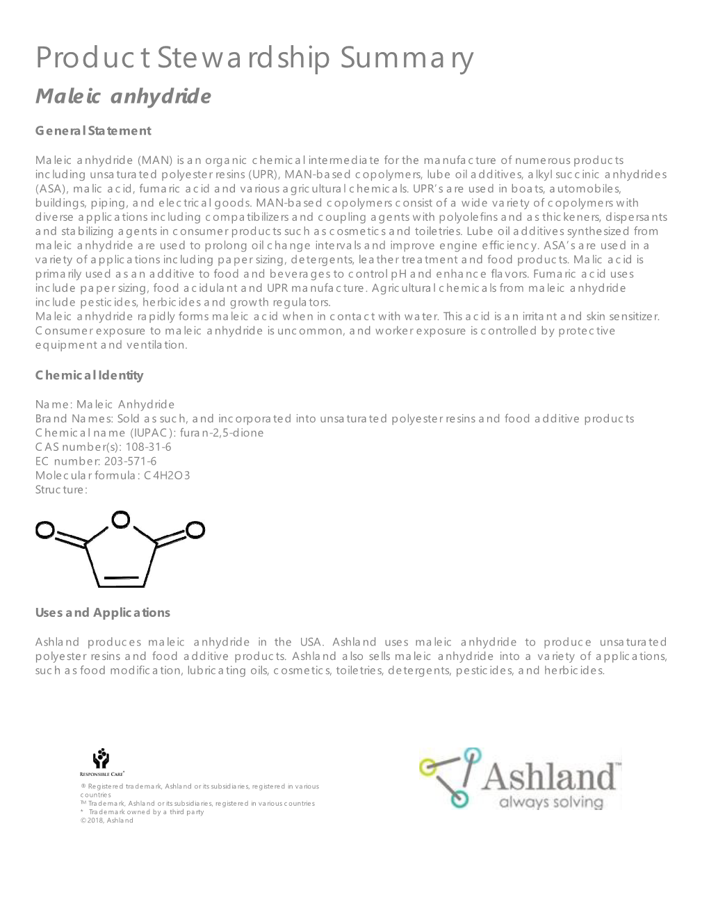 Maleic Anhydride