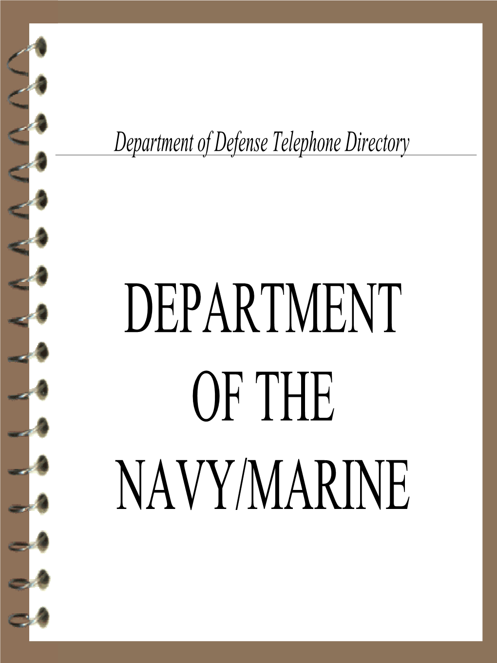 Department of the Navy\Marine