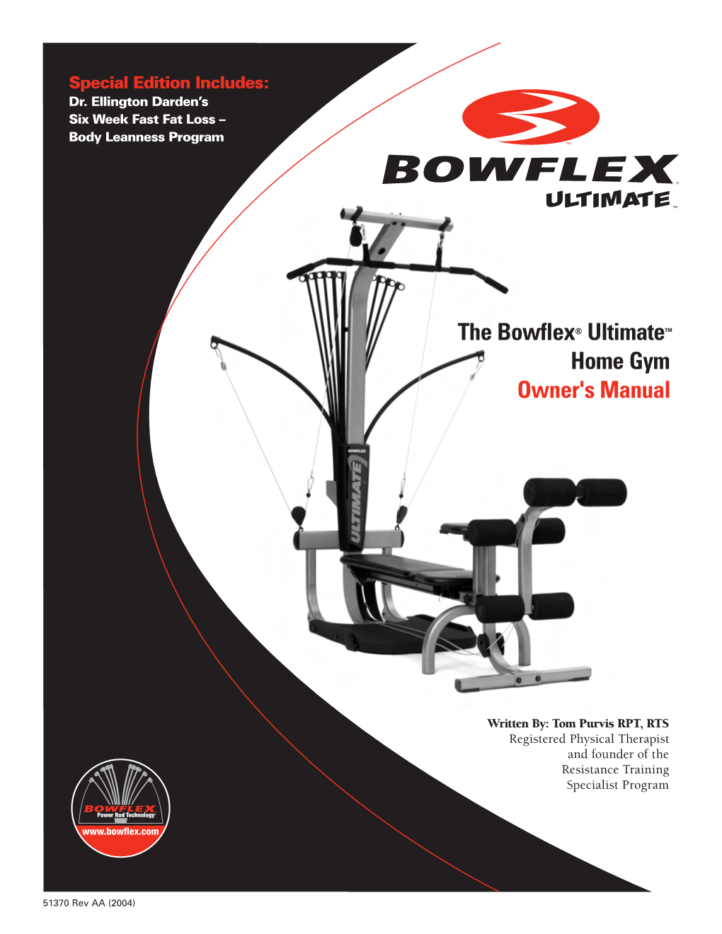 The Bowflex® Ultimate™ Home Gym Owner's Manual