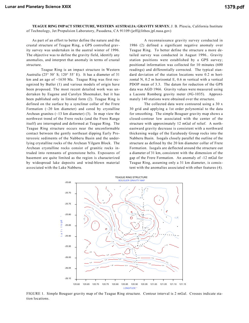 Lunar and Planetary Science XXIX 1379.Pdf