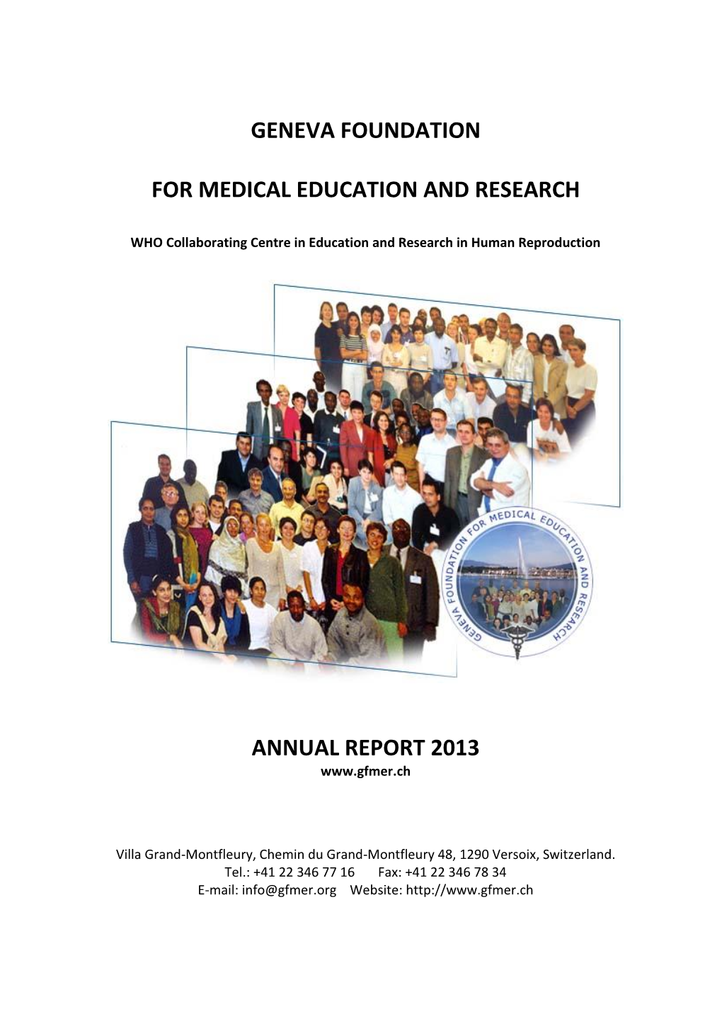 GFMER Annual Report 2013