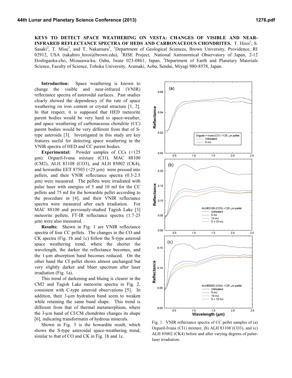 Infrared Reflectance Spectra of Heds and Carbonaceous Chondrites