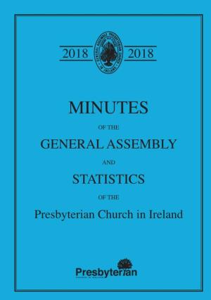 Minutes of the General Assembly 2018