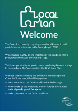The Council Is Currently Preparing a New Local Plan Which Will Guide Future Development in the Borough up to 2036
