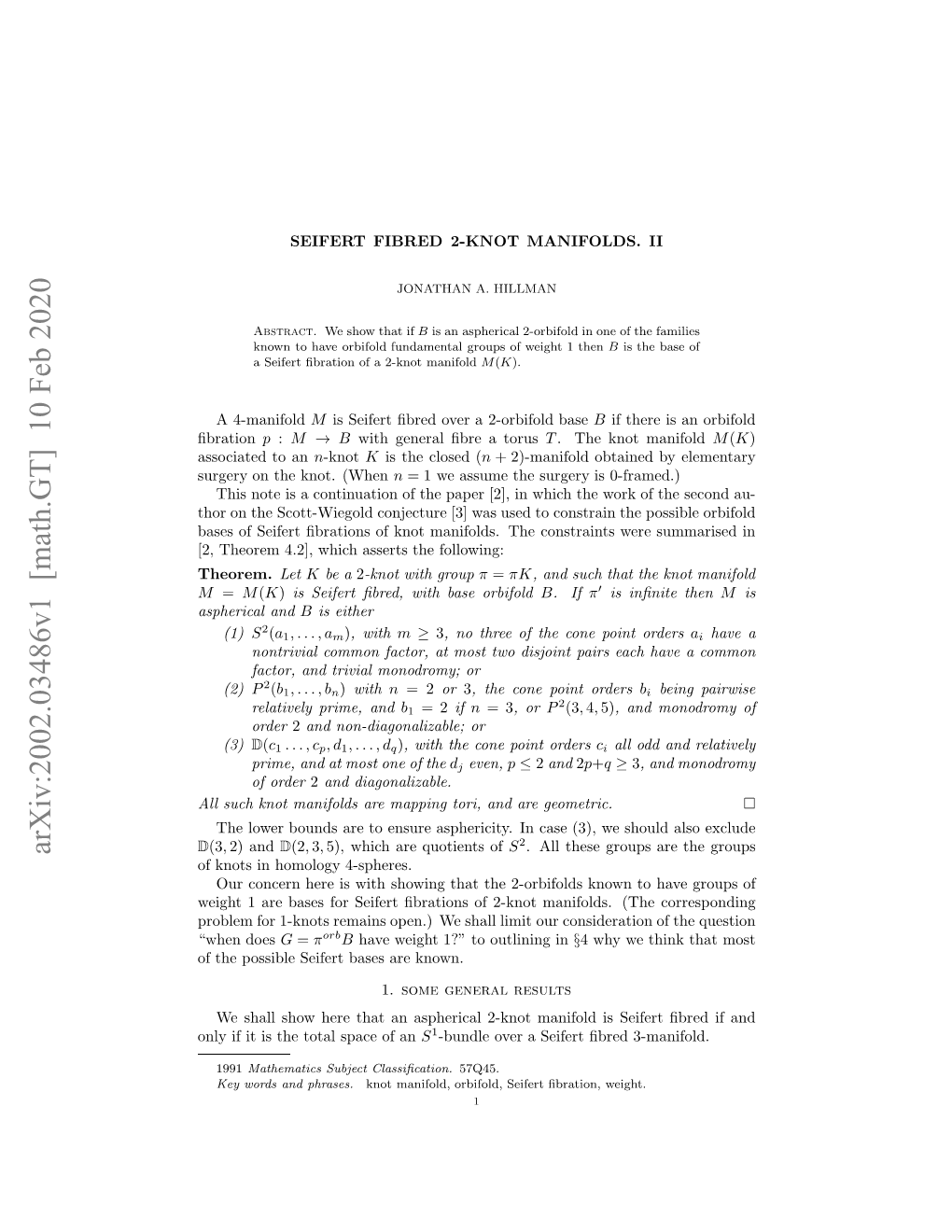 Seifert Fibred 2-Knot Manifolds. II