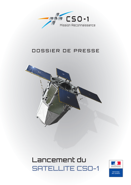 Lancement Satellite Cso-1