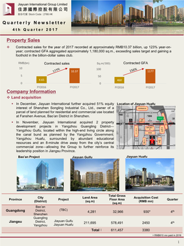 Property Sales Company Information