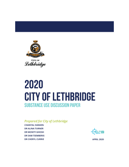 Lethbridge Substance Use Discussion Paper