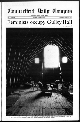 Feminists Occupy Gulleyhall See Story on Page 6
