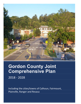 Review the Draft Copy of the 2018-2028 Comprehensive Plan