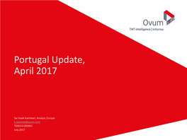 Portugal Update, April 2017