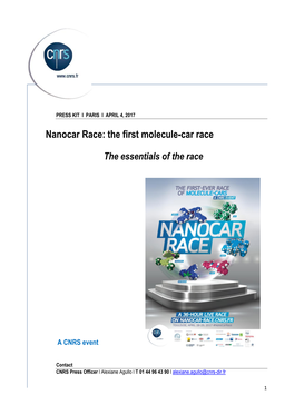 Nanocar Race: the First Molecule-Car Race
