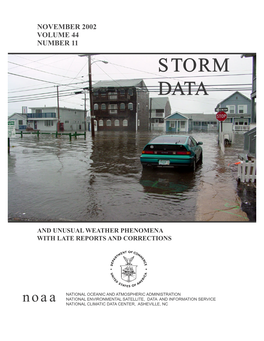 November 2002 Storm Data Publication