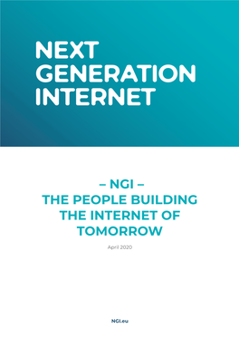 – Ngi – the People Building the Internet of Tomorrow