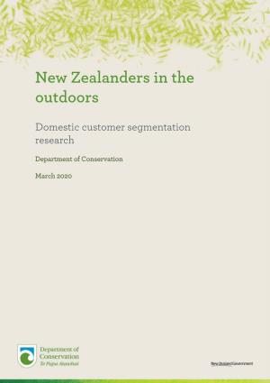 New Zealanders in the Outdoors