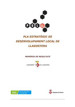 Pla Estratègic De Desenvolupament Local De Llagostera