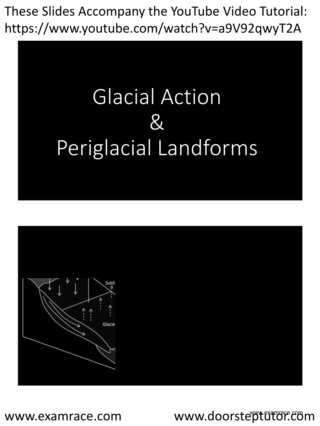 Glacial Action & Periglacial Landforms