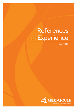 References and Experience May 2019 What… How Many… Where… Since… O Quê… Quanto… Onde… Desde