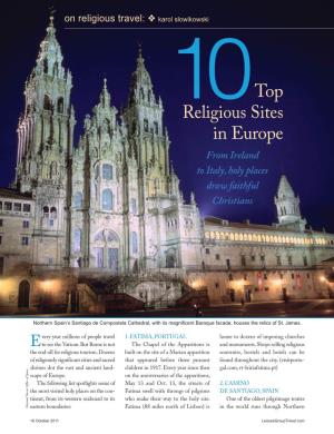 Top Religious Sites in Europe from Ireland to Italy, Holy Places Draw Faithful Christians