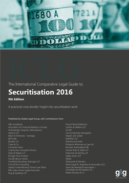 Securitisation 2016 9Th Edition