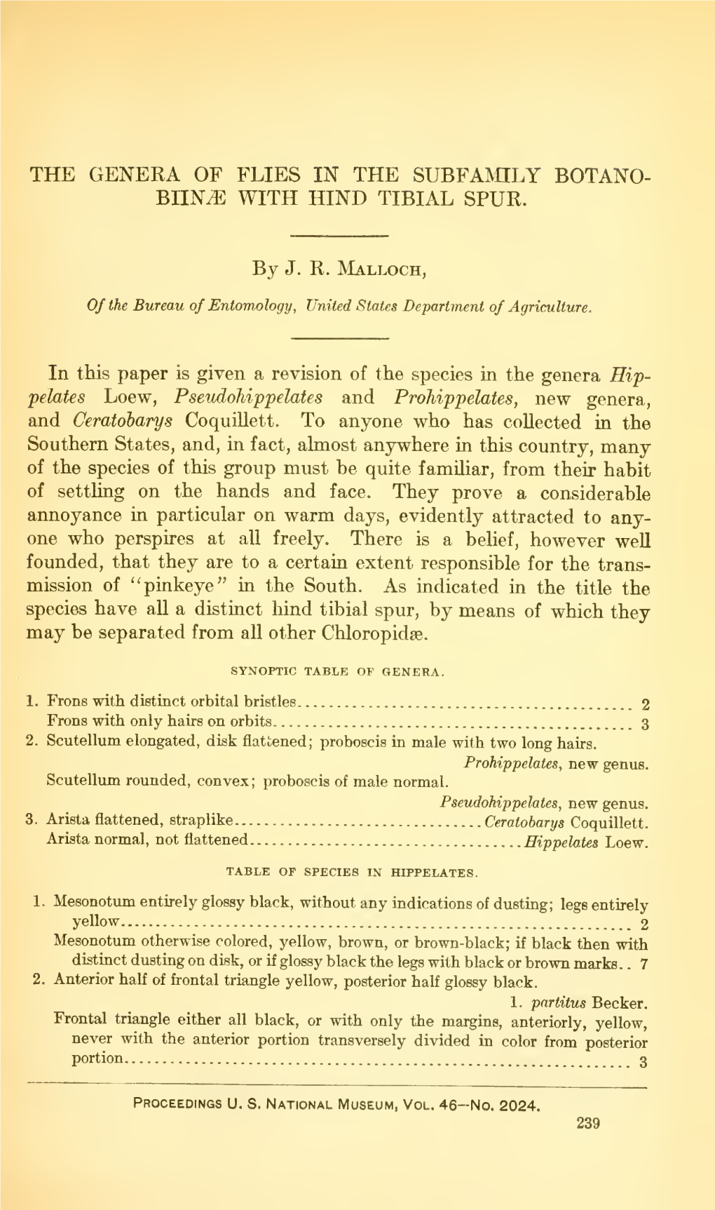 Proceedings of the United States National Museum