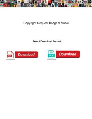 Copyright Request Imagem Music