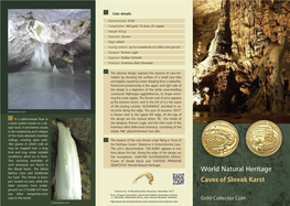 Caves of Slovak Karst) and ‘SVETOVÉ PRÍRODNÉ Such Processes Are Found in DEDIČSTVO’ (World Natural Heritage)