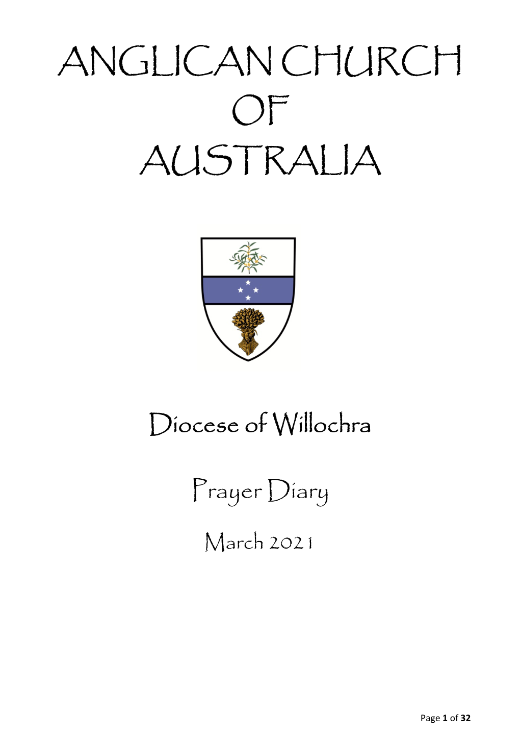 Anglican Church of Australia