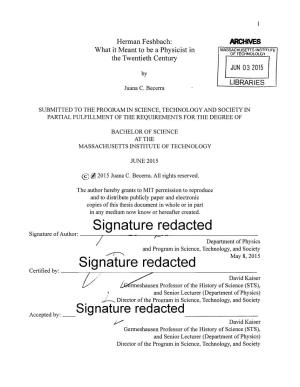 Signature Redacted Signature Redacted___