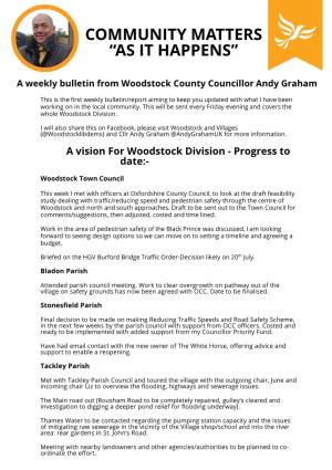 AG County Councillor Bulletin Report.Pdf